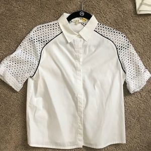 Make Button Down Short Sleeve Top